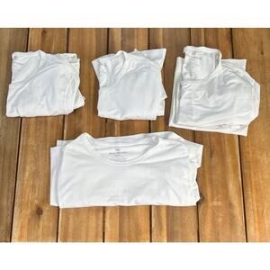Mack Weldon White Short Sleeve T-shirts Size Medium